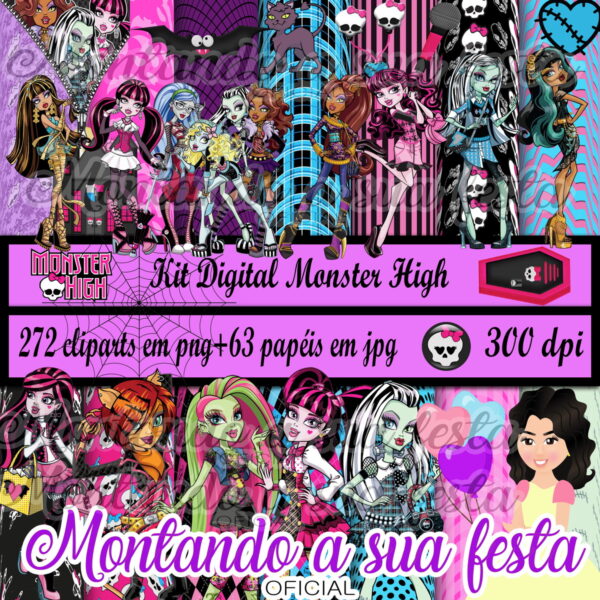 Kit Digital Monster High