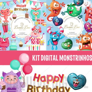KIT DIGITAL MONSTRINHOS