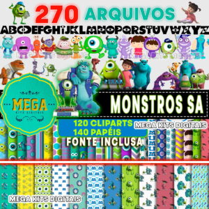 Kit Digital Monstros sa