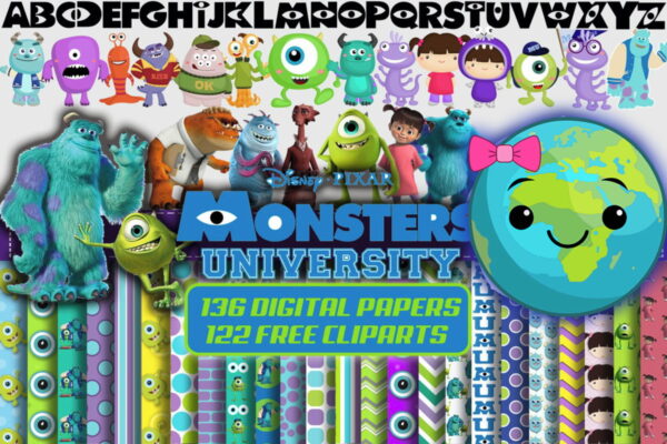 Kit Digital Monstros SA Universidade