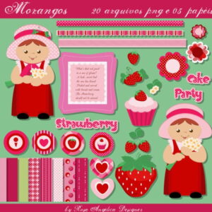 Kit Digital Morangos