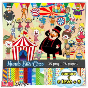 Kit Digital Mundo Bita Circo