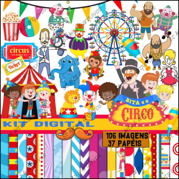 Kit Digital Mundo Bita e o Circo