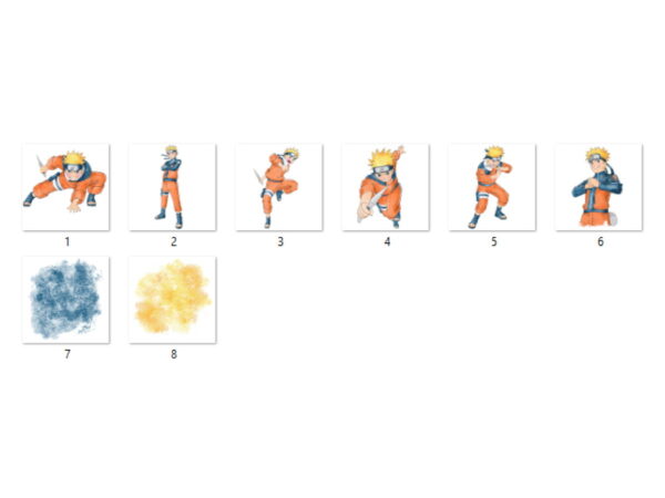Kit Digital - Naruto Aquarela - Image 2