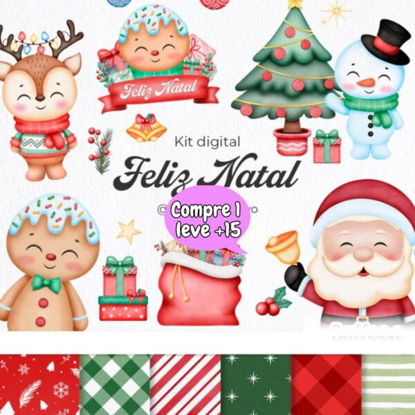 Kit Digital Natal #3560