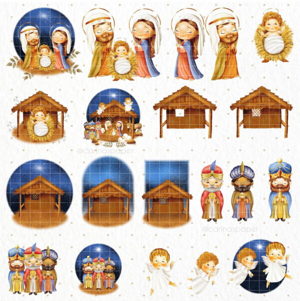 Kit Digital Natal de Jesus (produto Digital) - Image 2