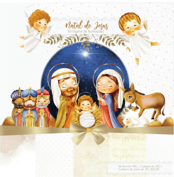 Kit Digital Natal de Jesus (produto Digital)