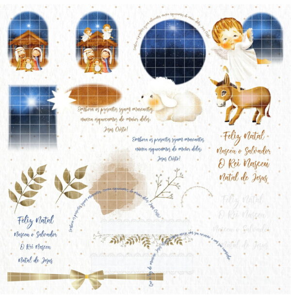 Kit Digital Natal de Jesus (produto Digital) - Image 3