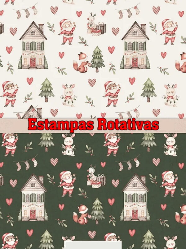 Kit Digital Natal Mágico em Aquarela - Lançamento - Imagem 4