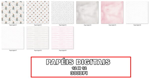 Kit Digital Nossa Senhora Aparecida Aquarela - Image 3