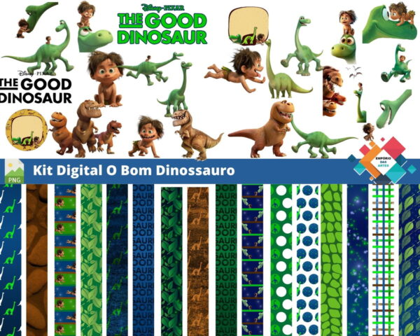 Kit Digital O Bom Dinossauro