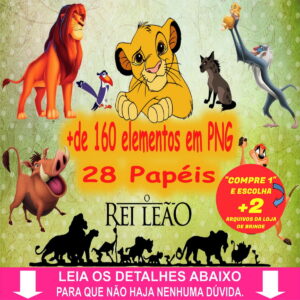 Kit Digital O Rei Leão