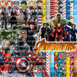 Kit digital Os Vingadores
