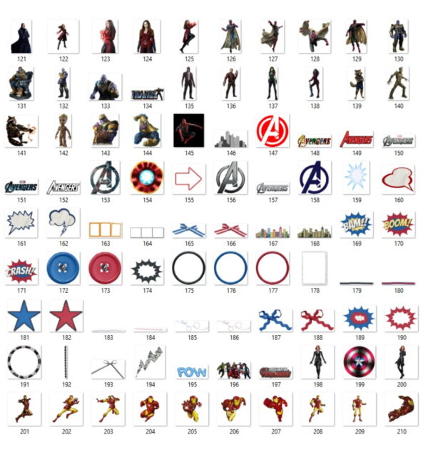 Kit Digital os Vingadores - Imagem 4