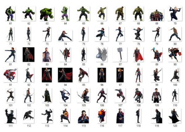 Kit Digital os Vingadores - Imagem 3