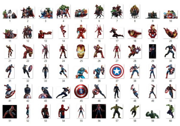 Kit Digital os Vingadores - Imagem 2