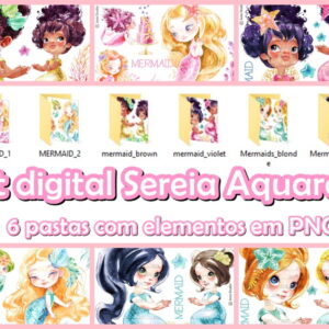 kit digital SEREIA AQUARELA