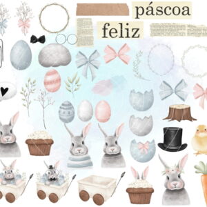 Kit Digital - Páscoa Aquarela (cod. 0238)