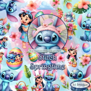 Kit Digital Páscoa Stitch