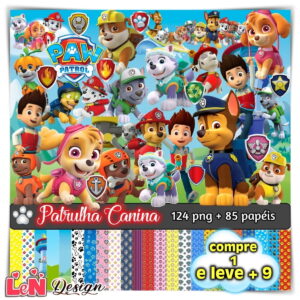 Kit Digital Patrulha Canina