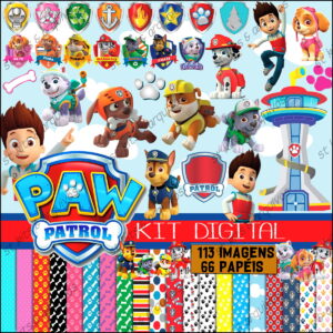 Kit Digital Patrulha Canina