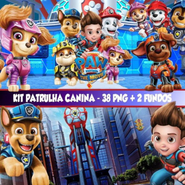 Kit Digital Patrulha Canina