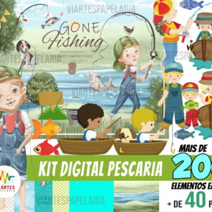 KIT DIGITAL PESCARIA + 1 KIT A SUA ESCOLHA