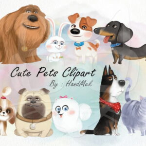 Kit Digital - Pets Disney Aquarela (cod. 0027)