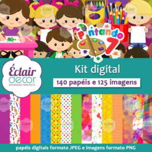 Kit Digital PINTANDO O SETE