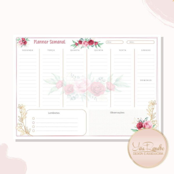 Kit Digital Planner de Mesa - Imagem 2