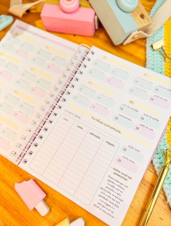 Kit Digital Planner Financeiro