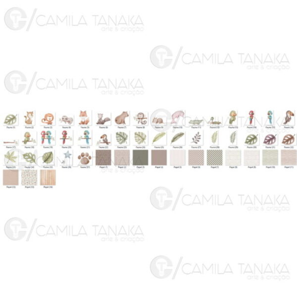 Kit Digital Png Fauna Brasileira Aquarela 3 (pague 1 Leve 3 - Image 2