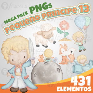 Kit Digital Png Pequeno Principe 13 (pague 1 Leve 3)