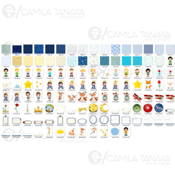 Kit Digital Png Pequeno Principe 6 (pague 1 Leve 3) - Image 2