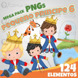 Kit Digital Png Pequeno Principe 6 (pague 1 Leve 3)