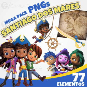 Kit Digital Png Santiago dos Mares (pague 1 Leve 3)