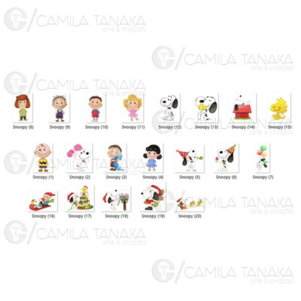 Kit Digital Png Snoopy Aquarela (pague 1 Leve 3) - Image 2