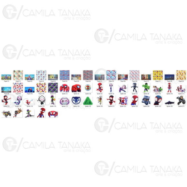 Kit Digital Png Spidey Amigos Espetaculares (pague 1 Leve 3) - Imagem 2