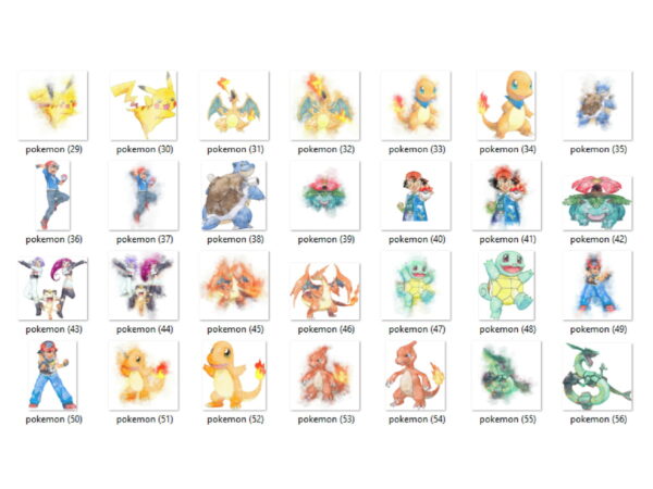 Kit Digital - Pokémon Aquarela - Image 3