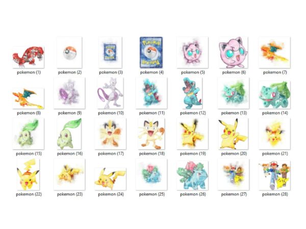 Kit Digital - Pokémon Aquarela - Image 2