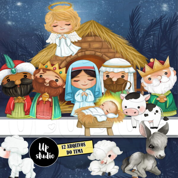 KIT DIGITAL PRESEPIO DE NATAL