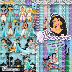 Kit digital Princesa Jasmine