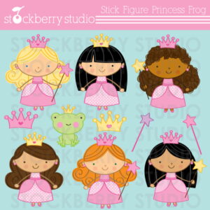 Kit digital princesas 01