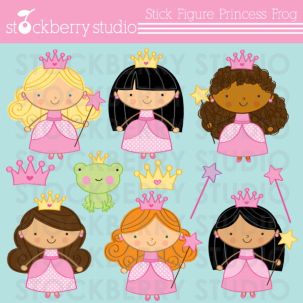 Kit digital princesas 01