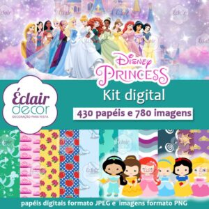 Kit Digital PRINCESAS DISNEY
