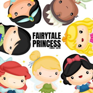 kit Digital Princesas PNG- Scrapbook