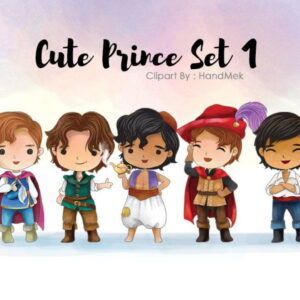 Kit Digital - Príncipes Cute