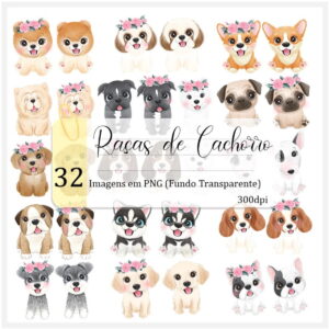Kit Digital - Raças de Cachorros