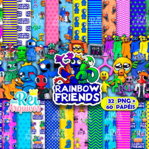 Kit Digital Rainbow Friends