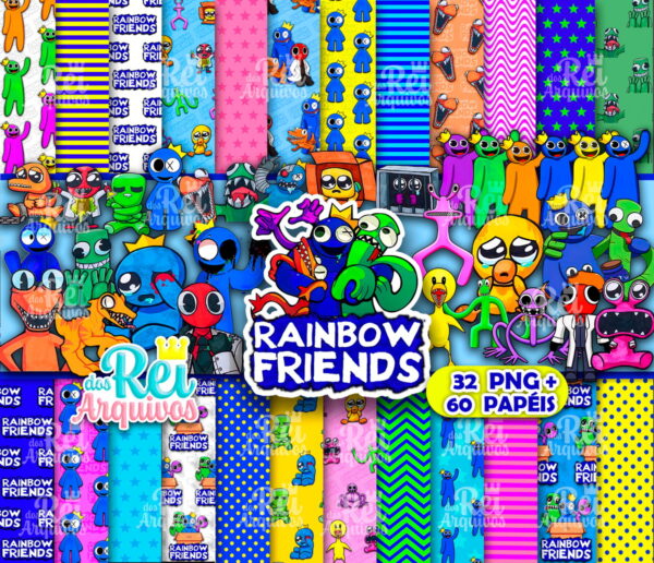 Kit Digital Rainbow Friends